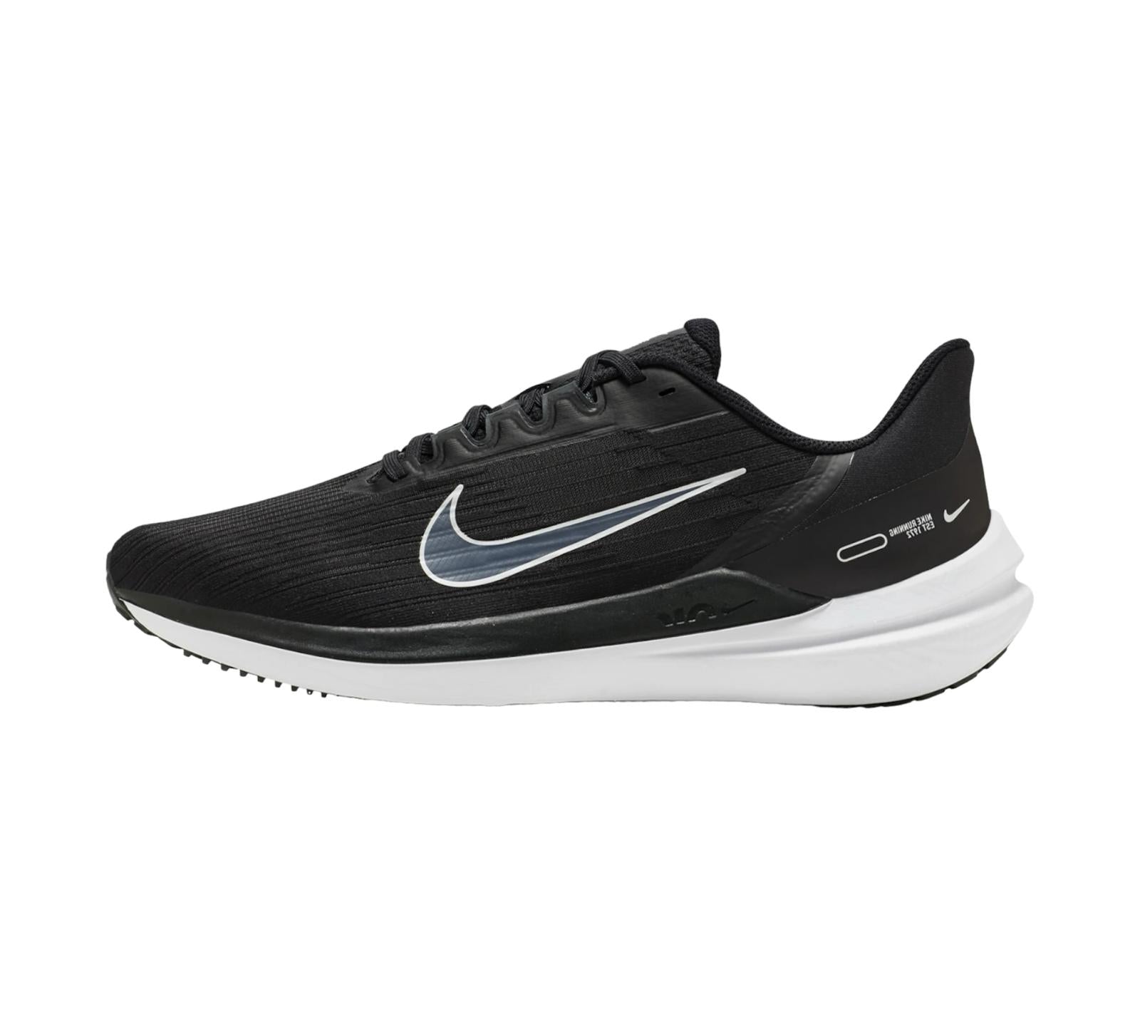 M NIKE AIR WINFLO 9 BLACK SMOKE GREY